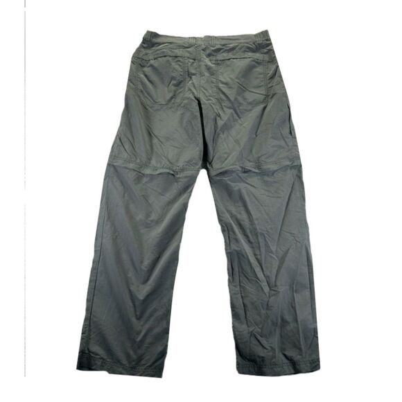 Koppen Mens Gray Nylon Windbreaker Cargo Convertible Pant Size M - Picture 2 of 3